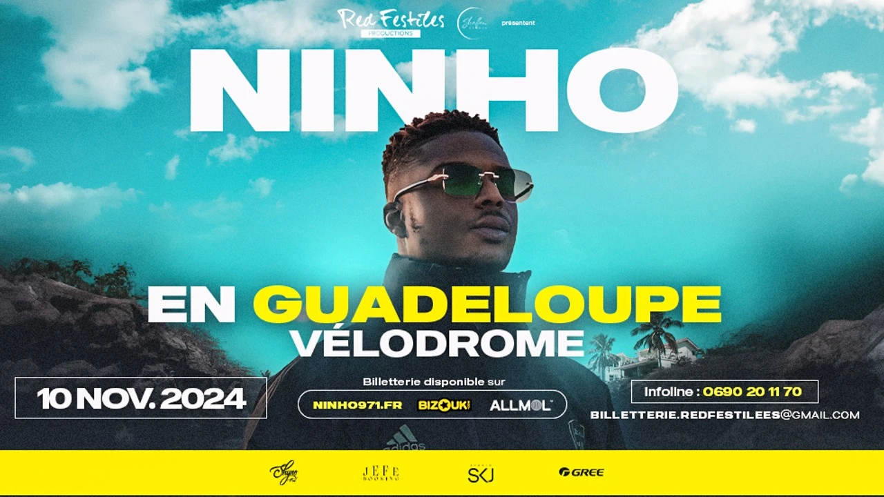 NINHO AU VELODORME, GUADELOUPE - CONCERT LIVE
